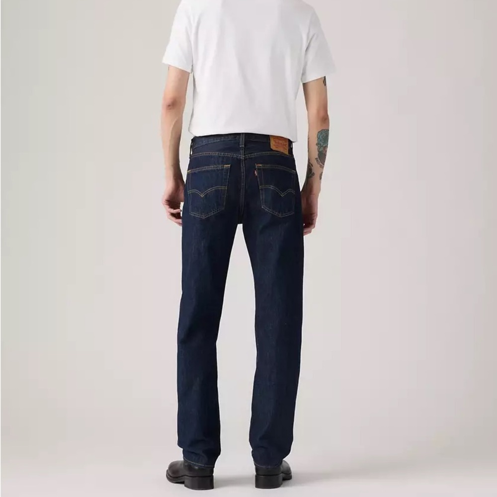 Levi’s 501 Original Jeans Dark Denim Straight Leg 100% cotton Men’s 31x34